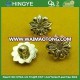 15mm Flower Shape Rhinestone ABS button For ladies Dress -- P4382